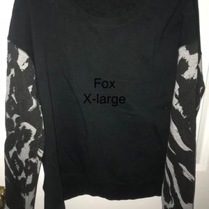 Fox crew neck never worn